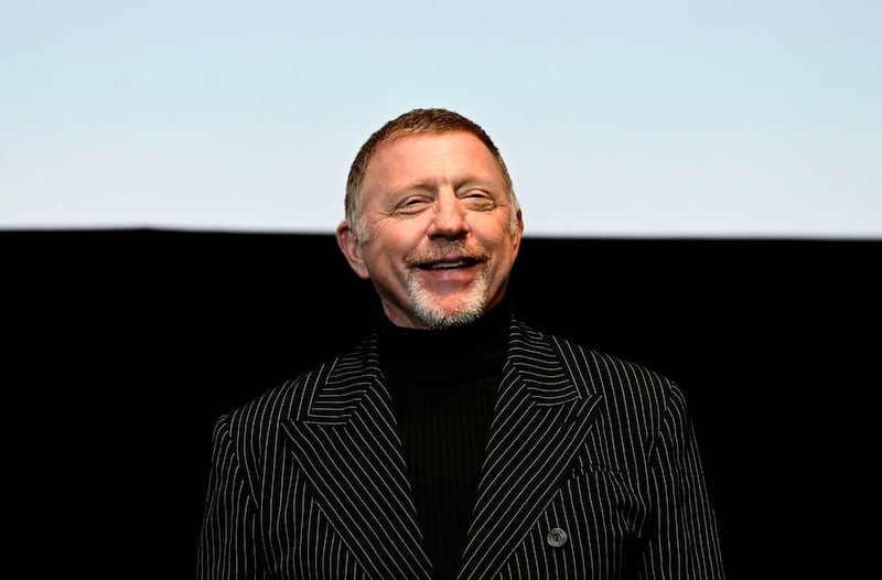 German tennis star Boris Becker in February ahead the premiere of the film Boom! Boom! The World vs Boris Becker. Photograph: John Macdougall/AFP/Getty