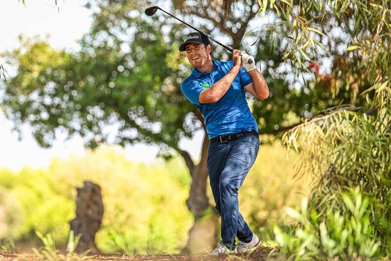 Dermot McElroy can afford to look on the bright side of his sudden-death defeat. Photograph: Octavio Passos/Getty Images