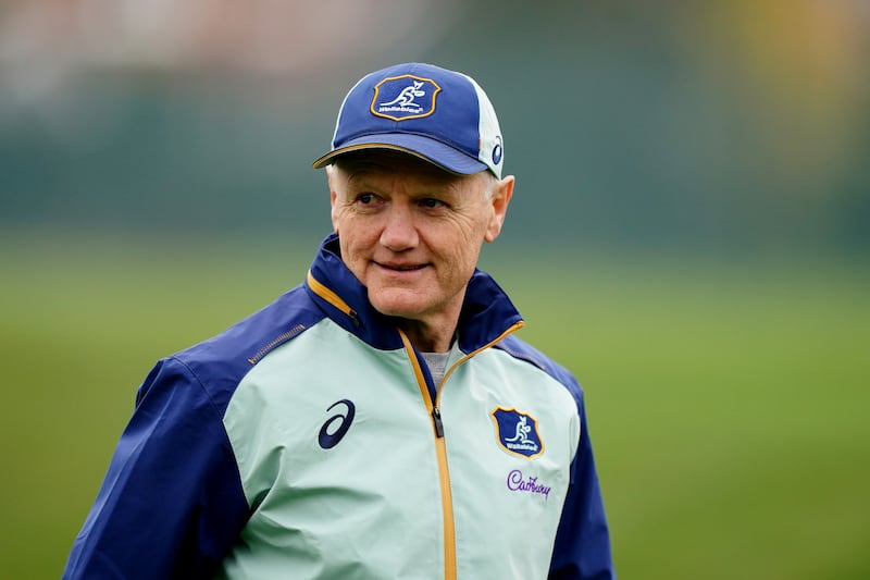 Australia, under head coach Joe Schmidt, kick off their Autumn Nations Series against England on Saturday. Photograph: Zac Goodwin/PA