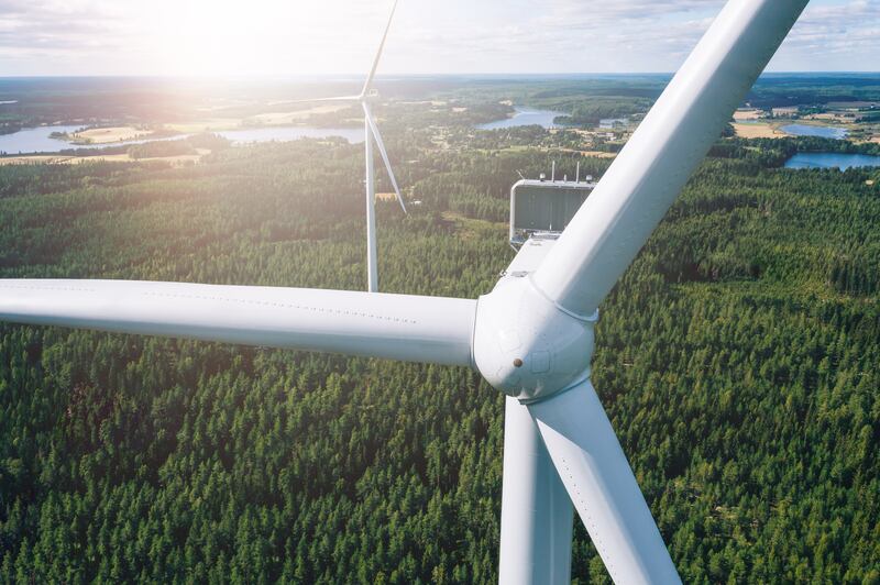 Ireland's renewable energy projects target is 1,600MW a year but is currently falling short of that. Photograph: iStock