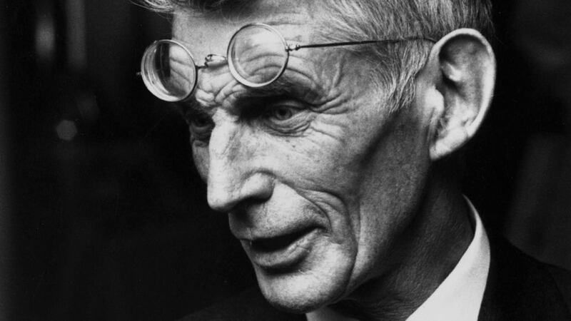 Samuel Beckett  (1906-1989) at a first night performance. ‘I am not long for this world. No great loss.’ Photograph: Hulton Getty