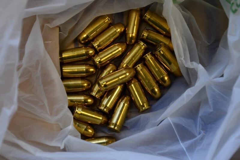 Ammunition found during the vehicle search in Kildare. Photograph: An Garda Síochána