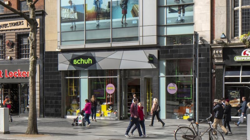 The Schuh store at 47/48 O’Connell Street