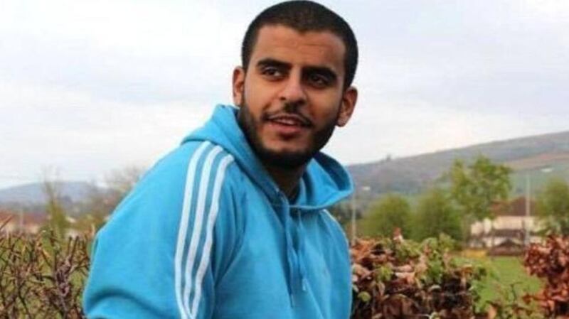 Ibrahim Halawa photographed before his incarceration in 2013.