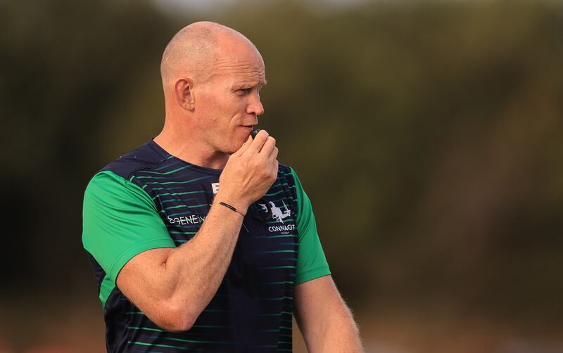 Johnny O'Connor: an S&C job materialised at Connacht Rugby and he landed there. By last summer it was time to move on again. The Galway hurlers was a new horizon. Photograph: James Crombie/Inpho 