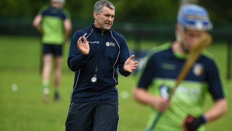 Liam Sheedy  Photograph:   Oliver McVeigh/Sportsfile