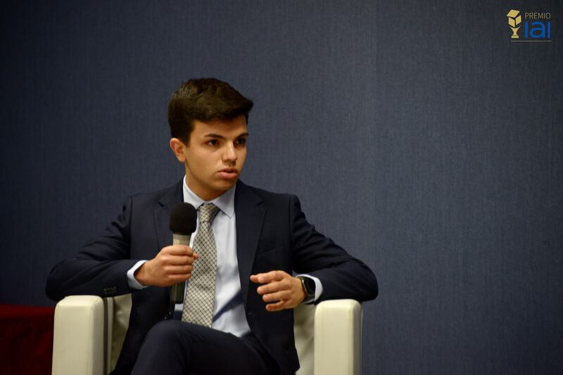 Giulio Maccarroni, a 20-year-old law student from Piza, is hoping Meloni's government will prove more moderate than its critics fear, and particularly that it will maintain Italy's support for Ukraine against Russia.