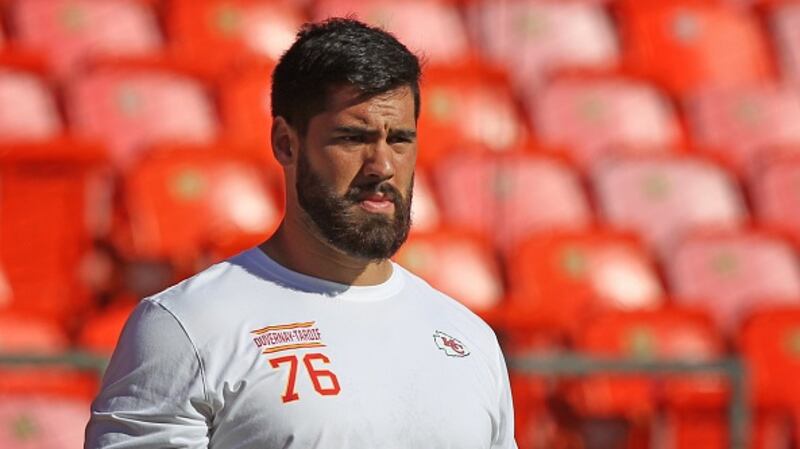 Laurent Duvernay-Tardif studied for three or four months of study every off-season for four years to graduate in 2018. Photograph: Getty Images