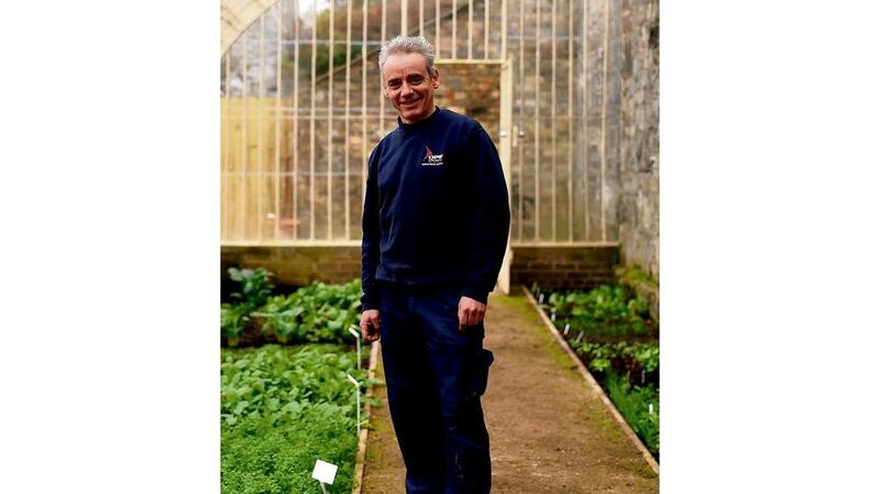 Peter Meleady, OPW gardener in charge of the fruit and vegetable walled garden at the National Botanic Gardens of Ireland.