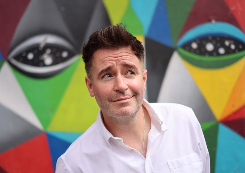 Jarlath Regan, comedian and podcaster.
Photograph: Dara Mac Dónaill