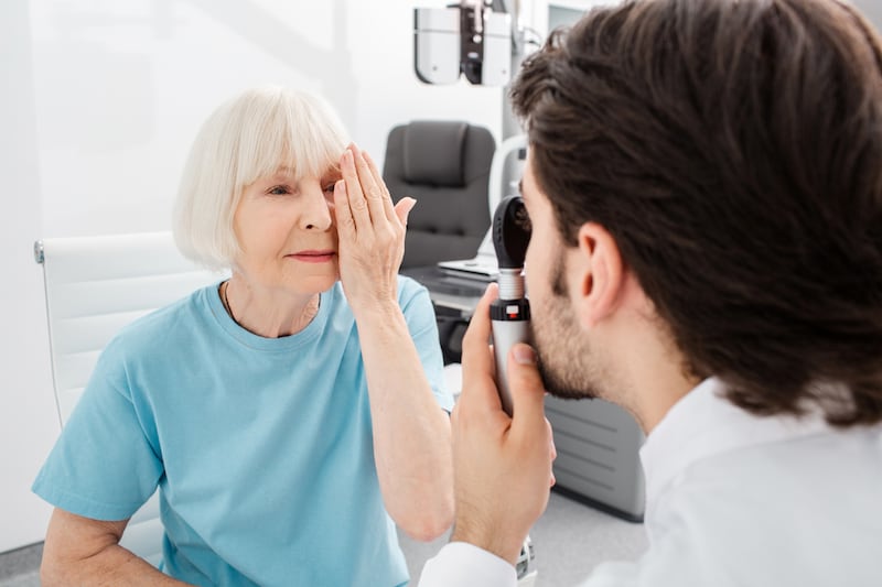 As well as checking on vision, eye examinations can detect systemic conditions such as diabetes, cardiovascular disease, autoimmune disorders and tumours. Photograph: iStock