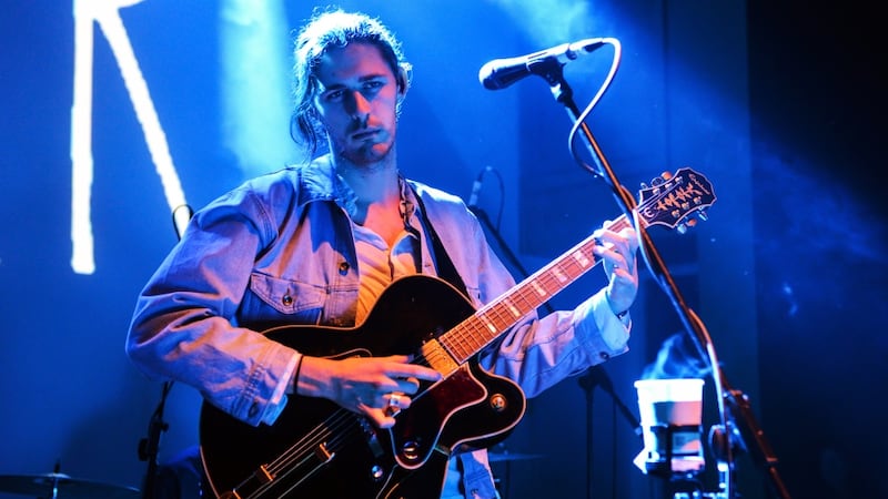 Hozier performs on stage at The Tabernacle in London Photograph: Andy Sheppard/ Getty Images