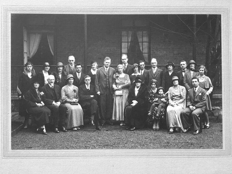 Arnold Marsh and Hilda Roberts’s marriage, December 29th, 1932.Photograph: Supplied by Lilliput Press