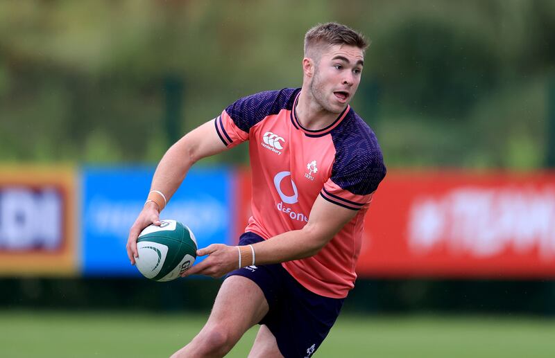 Jack Crowley: the Munster man is among the outhalves who will get their chance to shine in Johnny Sexton's absence. Photograph: Dan Sheridan/Inpho 