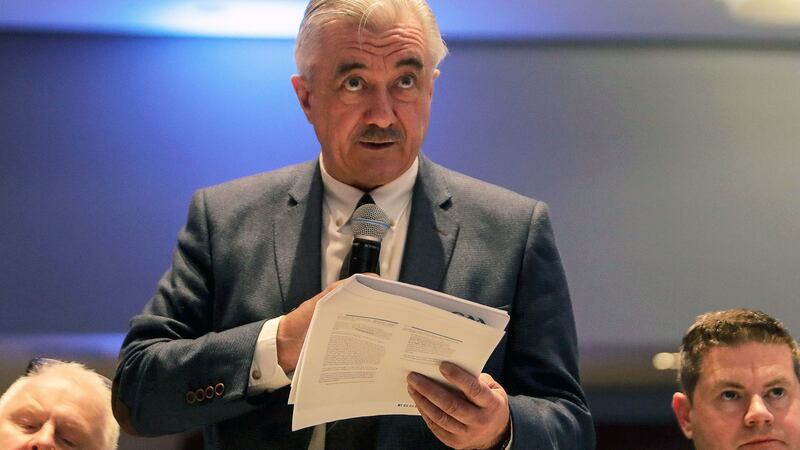 Mick McGrath, Donegal chairman: “You have to look at taking on the role of chairperson as a challenge and as a proud moment in your life. And I do see it that way.” Photograph: Laszlo Geczo/Inpho