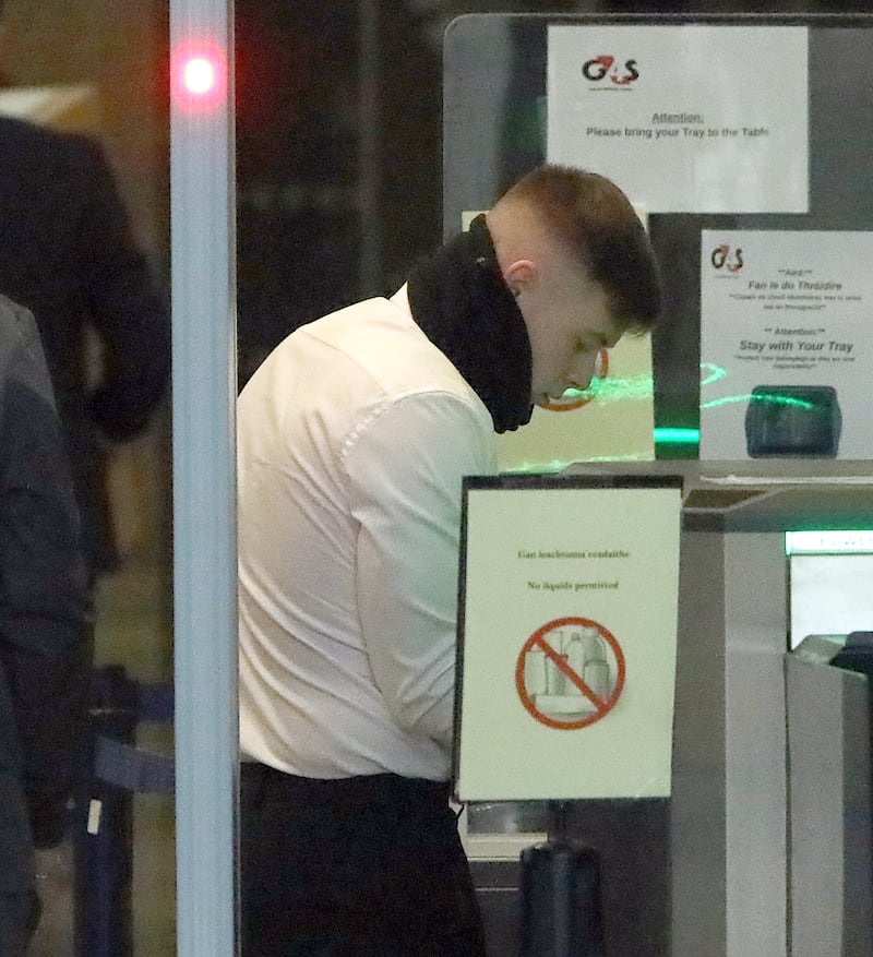 Brandon Hennessy of Sheephill Avenue, Blanchardstown: one of five men who appeared in court charged with false imprisonment and assault. File photograph:  Collins Courts