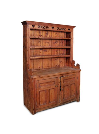 Dressers were the most important item of domestic furniture