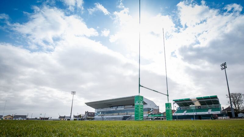 Connacht take on Munster in a pre-season friendly at the Sportsground. Photo: Oisin Keniry/Inpho