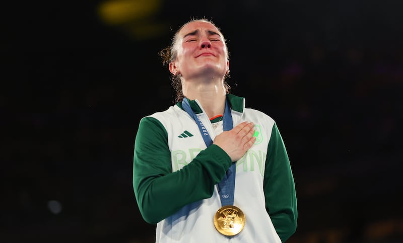 Ireland’s Kellie Harrington. Photograph: James Crombie/Inpho