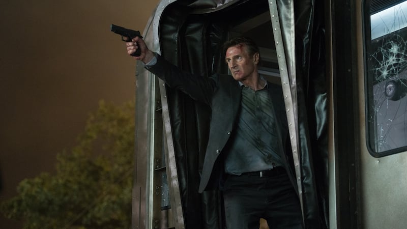 Liam Neeson in 'The Commuter'. Photograph: Lionsgate