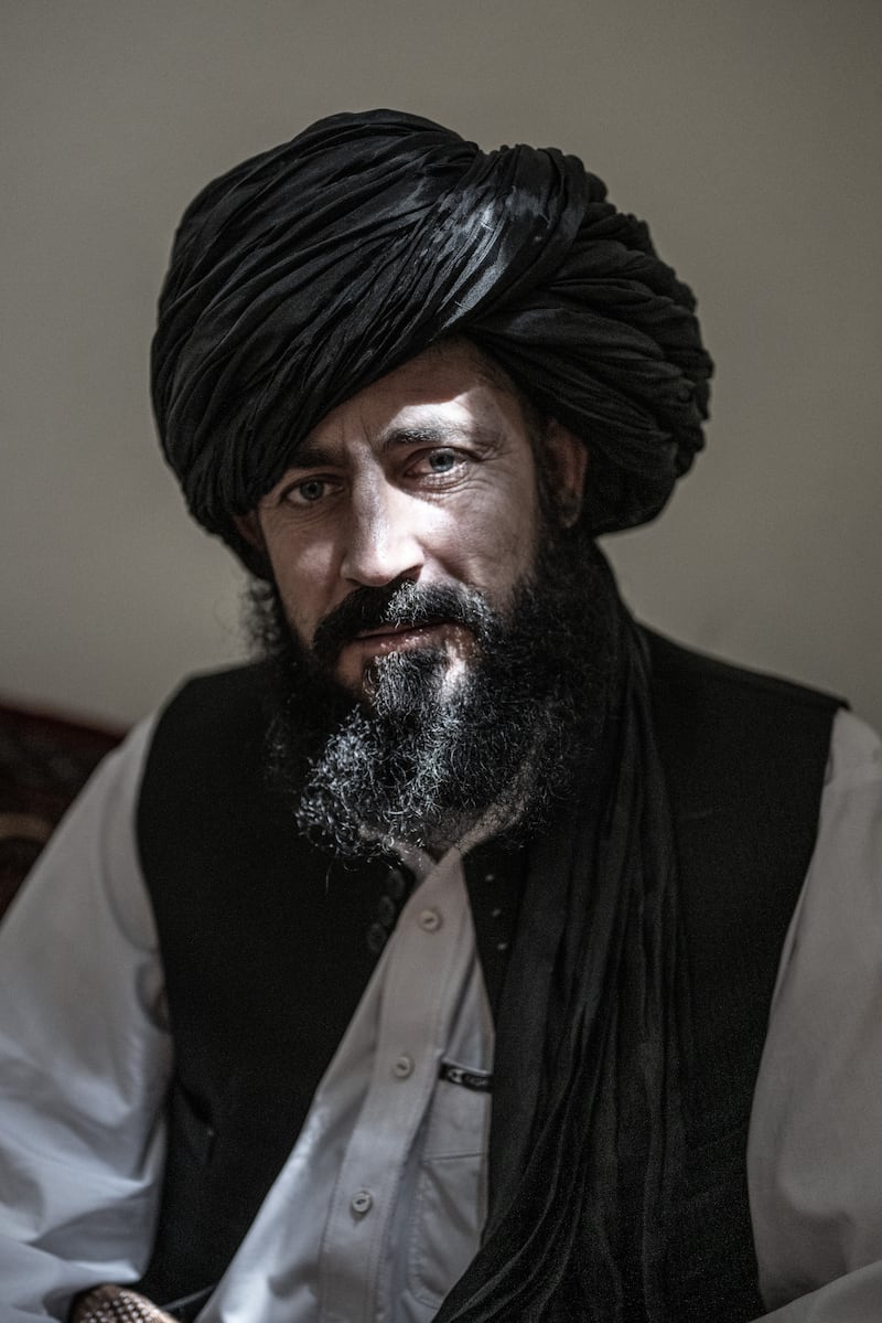 Haji Maulavi Asif, the Taliban’s governor for southwest Afghanistan’s arid Bakwa district, on August 17th, 2023. Now that poppy has been banned, the farmers the Taliban once relied on feel betrayed, while the Taliban is trying to govern without the money it brings. “We are silencing the countries of the world who say we are growing poppy and participating in the global drug trade,” Asif said. Photograph: Bryan Denton/The New York Times
                      