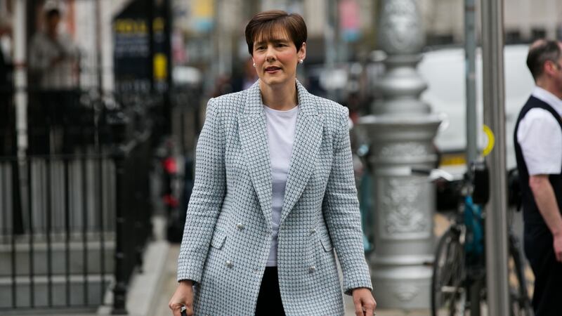 Minister for Education Norma Foley.  Photograph: Gareth Chaney/ Collins Photos