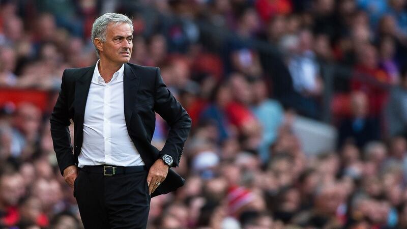 Manchester United manager Jose Mourinho will be delighted with his team’s start to the season. Photograph: PA