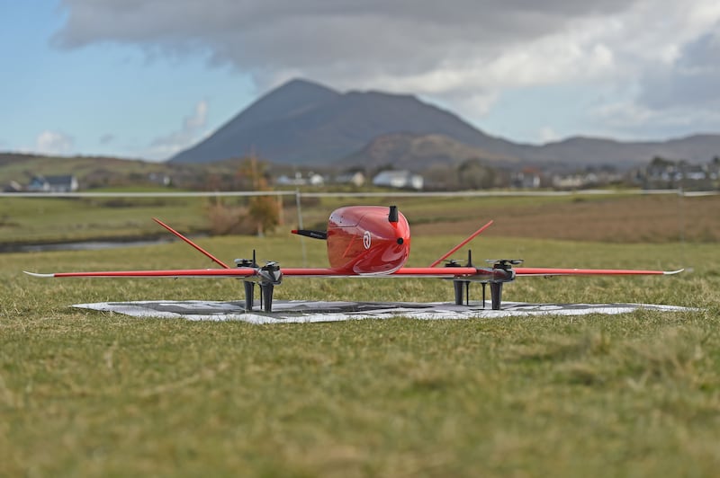 The island project is led by Irish company Air Taurus, which specialises in delivering aid to humanitarian agencies, in collaboration with the HSE and the University of Galway. Photograph: Conor McKeown