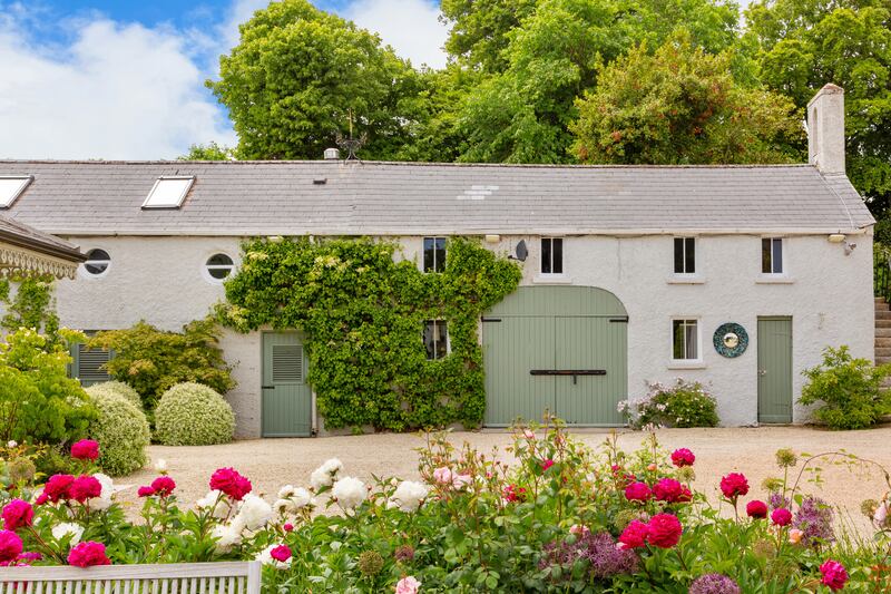 An old stable block and milking parlour have been converted to accommodation