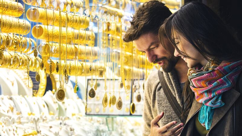 Where a traditional engagement ring is being given, for the most part both partners come to choose it.