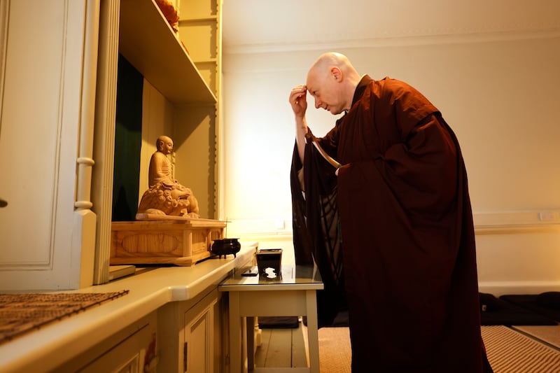 Ian Kilroy: 'What I love about the Zen tradition is it doesn’t have gurus. It doesn’t make great claims.' Photograph: Alan Betson
