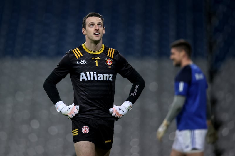 Ulster goalkeeper Niall Morgan. Photograph: Ben Brady/Inpho