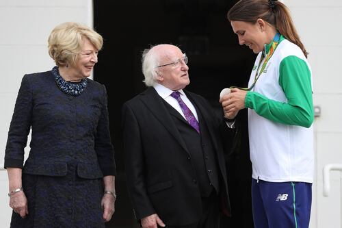 Presidental reception for Team Ireland has some notable absentees