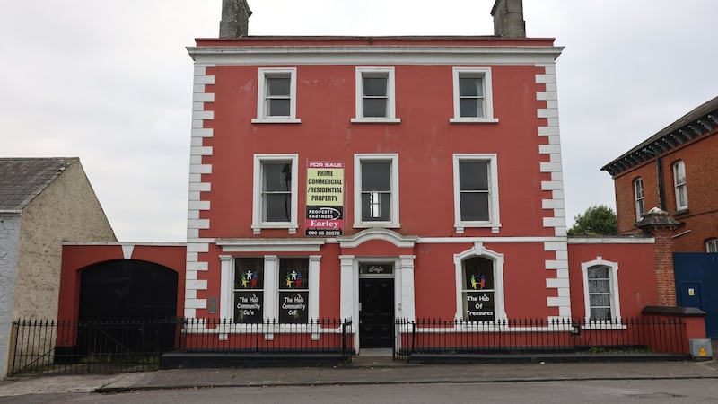 The Hub Community Cafe, in Strokestown. Photograph: Dara Mac Dónaill