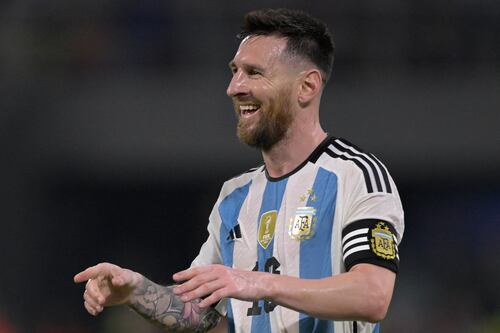 Lionel Messi scores 100th Argentina goal in seven-goal trashing of Curaçao