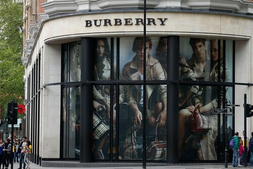 Burberry says coronavirus hurting luxury demand