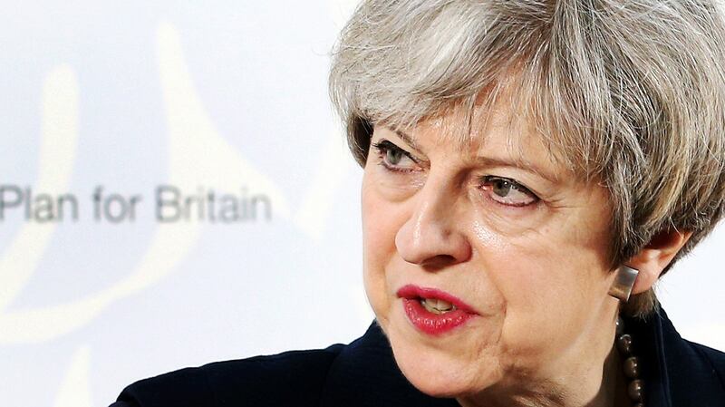 Prime minister with a plan: “Thus far, the UK government has published a detailed White Paper setting out its policy objectives for Brexit.” Photograph: Jane Barlow/AFP/Getty Images