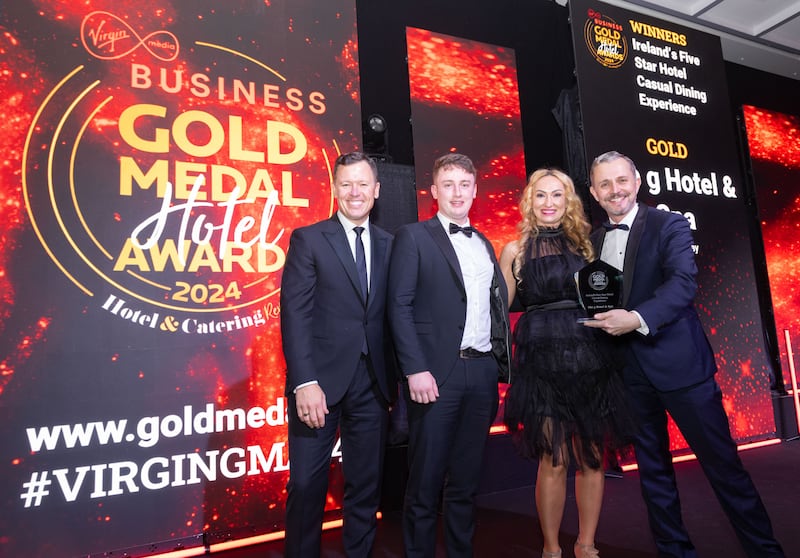 The g Hotel, Winners of Ireland’s Five Star Hotel Casual Dining Experience. Photograph: Paul Sherwood