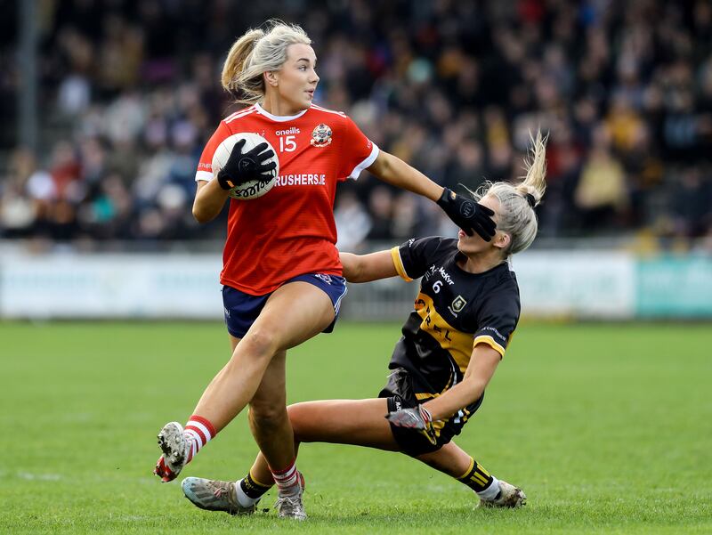 Kilkerrin-Clonberne are chasing a three-in-a-row of national titles. Photograph: Lorraine O’Sullivan/Inpho