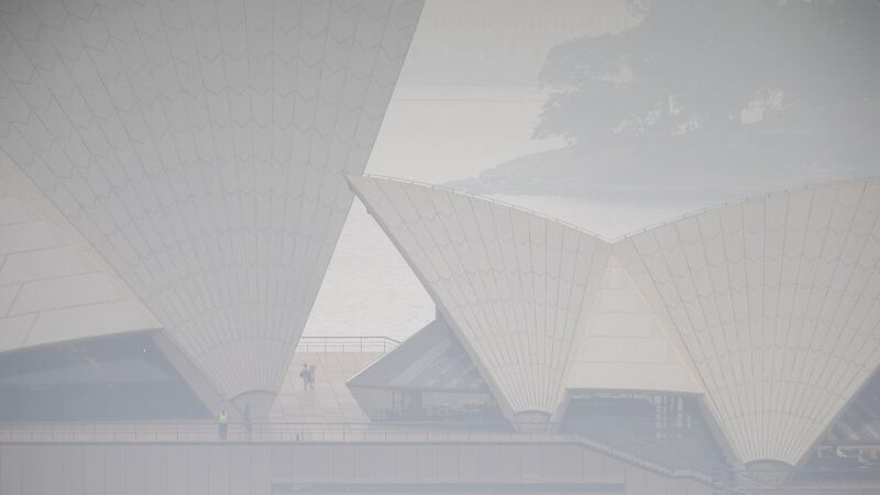 A general view of The Sydney Opera House on Wednesday. Photograph:  Jenny Evans/Getty Images