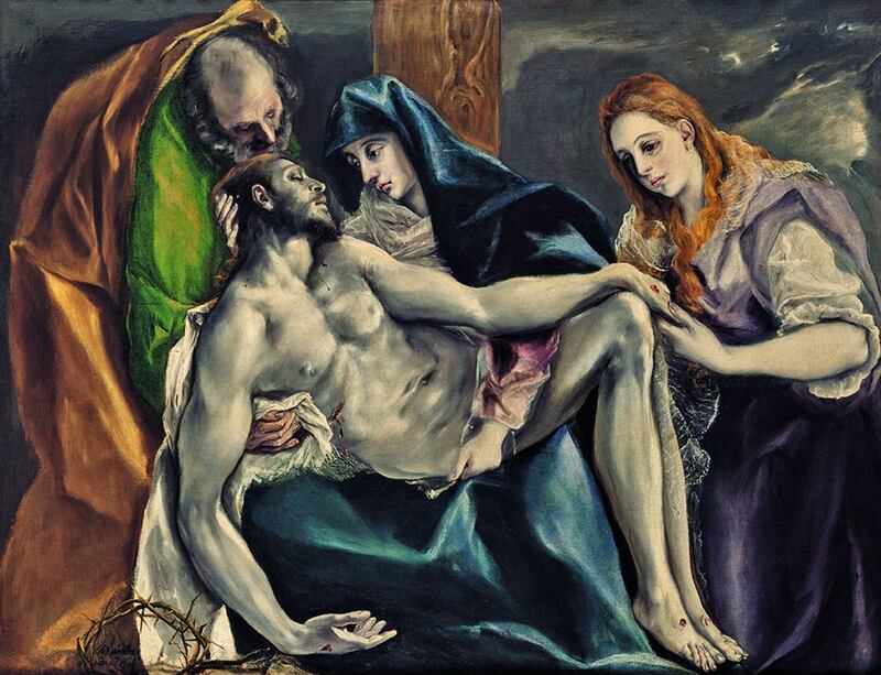 El Greco: Pietà (1580-90)