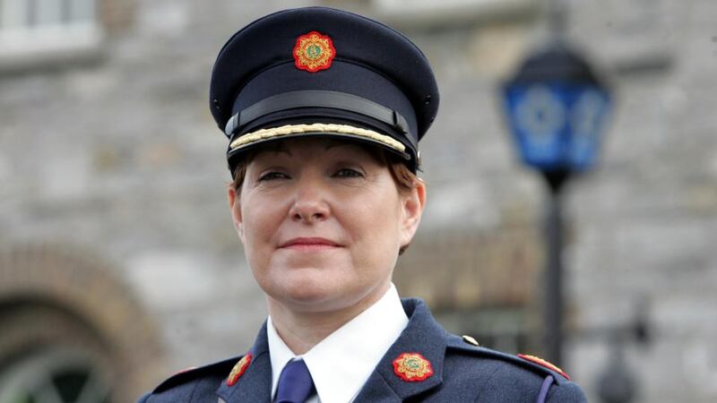 Acting Garda Commissioner Nóirín O’Sullivan welcomed reductions in burglary, damage to property and public order offences recorded. Photograph: Cyril Byrne/The Irish Times