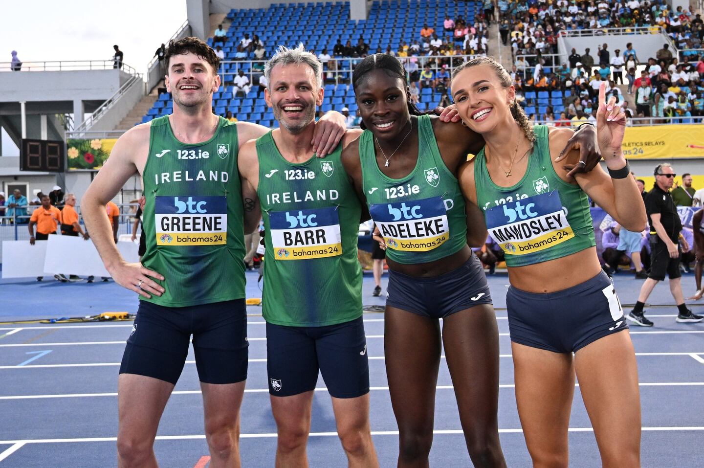 Sensational Rhasidat Adeleke leads Irish relay teams to Paris Olympics ...