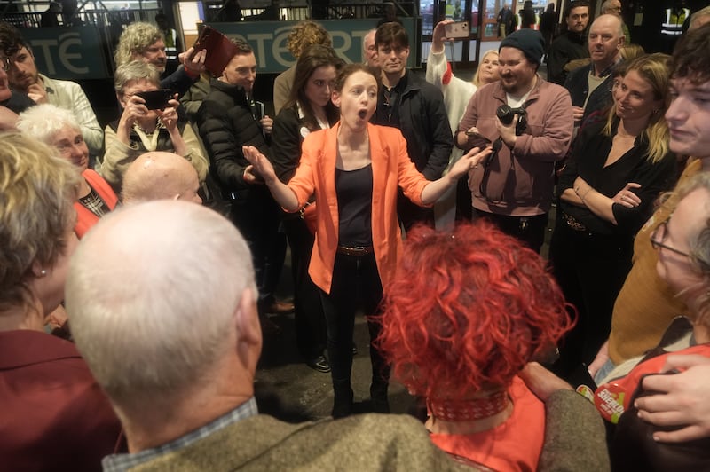 Labour's Marie Sherlock who won the final seat in Dublin Central. Photograph: Brian Lawless/PA Wire