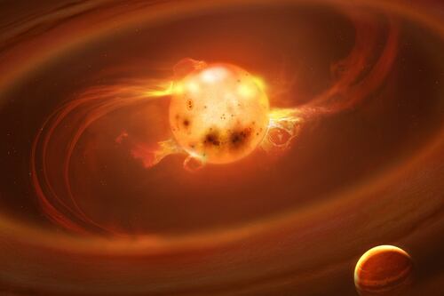 Irish astronomers become the first to visualise a star being born