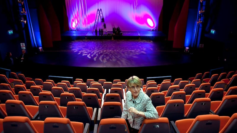 Louise Donlon,  manager of the Lime Tree Theatre, says most of the people who made a living in theatre in Limerick have had to go to Dublin. Photograph: Don Moloney/Press 22