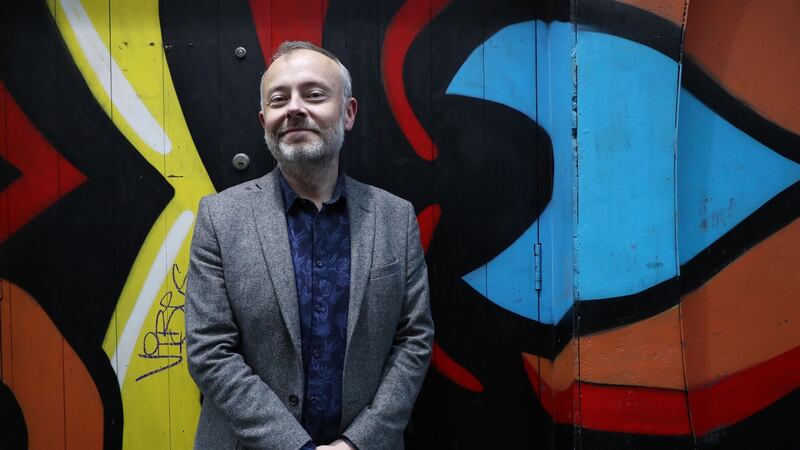 2As O’Shea talks over coffee in a Dublin hotel, he has the smooth tones and chatty flow of his on-air DJ persona, but is more self-consciously serious as he discusses his personal taste in books. Photograph: Nick Bradshaw/The Irish Times