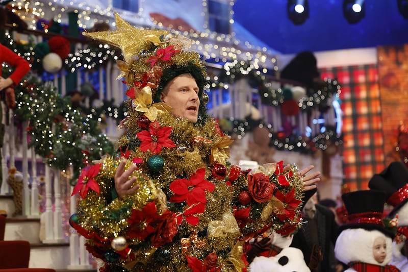 Patrick Kielty presents this year's Late Late Toy Show. Photograph: Andres Poveda