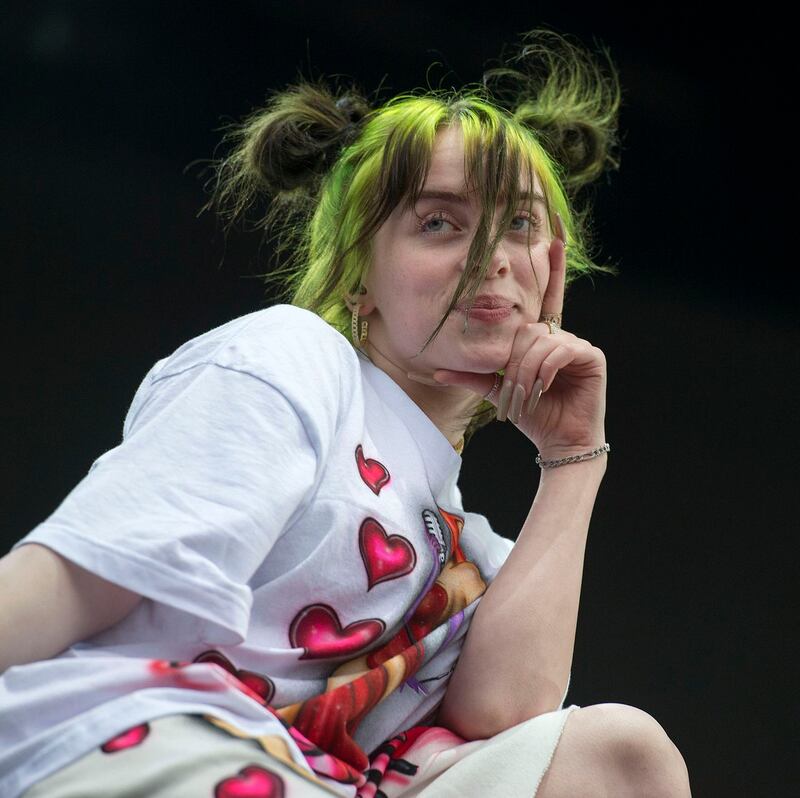 Billie Eilish at Electric Picnic in 2019. Photograph: Dave Meehan