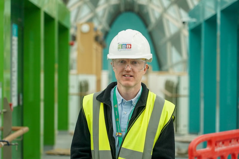 Paddy Fitzpatrick, clinical specialty lead for paediatric emergency medicine, at the national children's hospital. Photograph: Enda O'Dowd